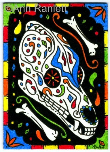Dog of the Dead - mini drawing