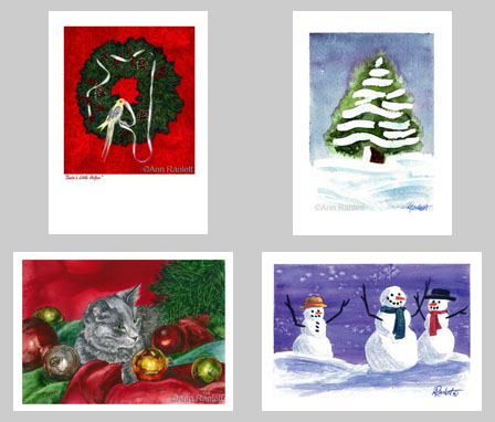 Christmas cards by Ann Ranlett