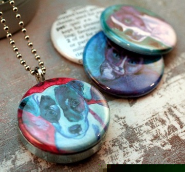Petzazz art locket set by Polarity