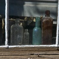 Bottles in a Window